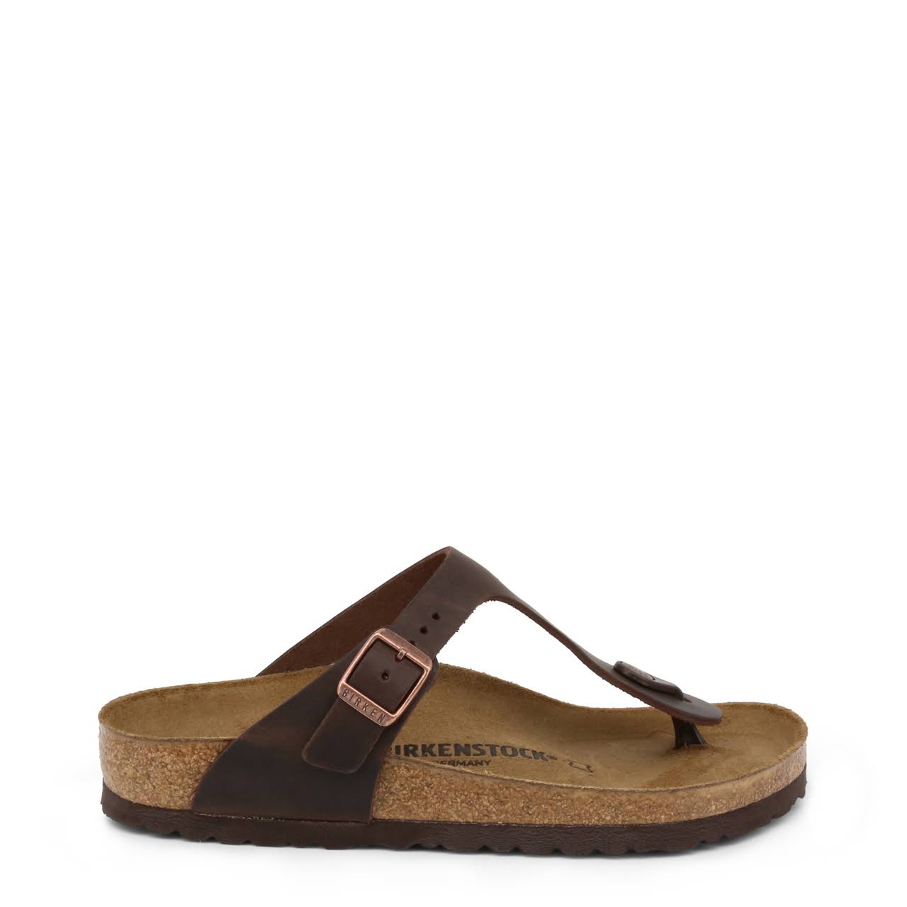 Birkenstock - Gizeh Oiled-Leather Brown / 38