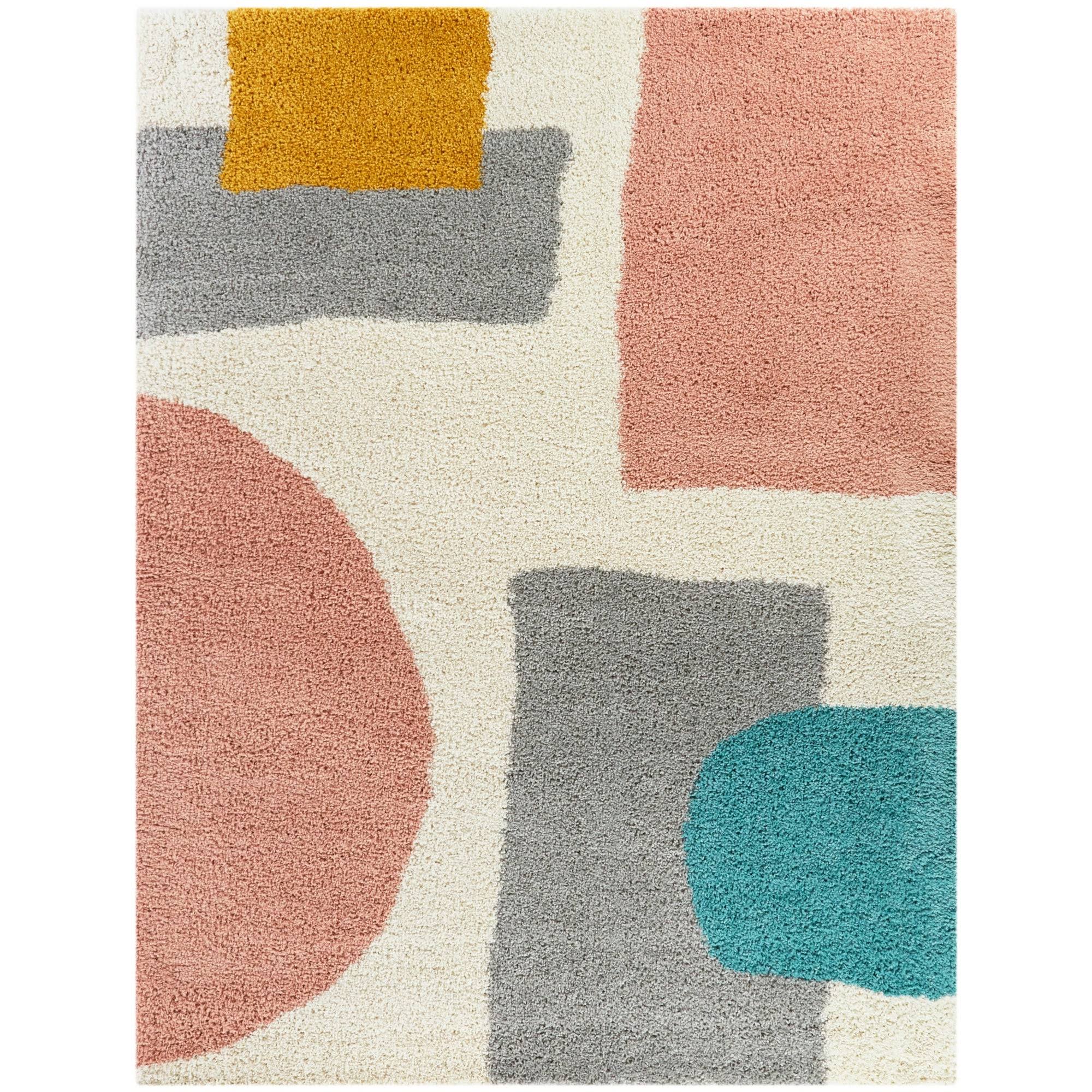 BALTA Chapelle Grey 8 ft. x 10 ft. Modern Geometric Area Rug