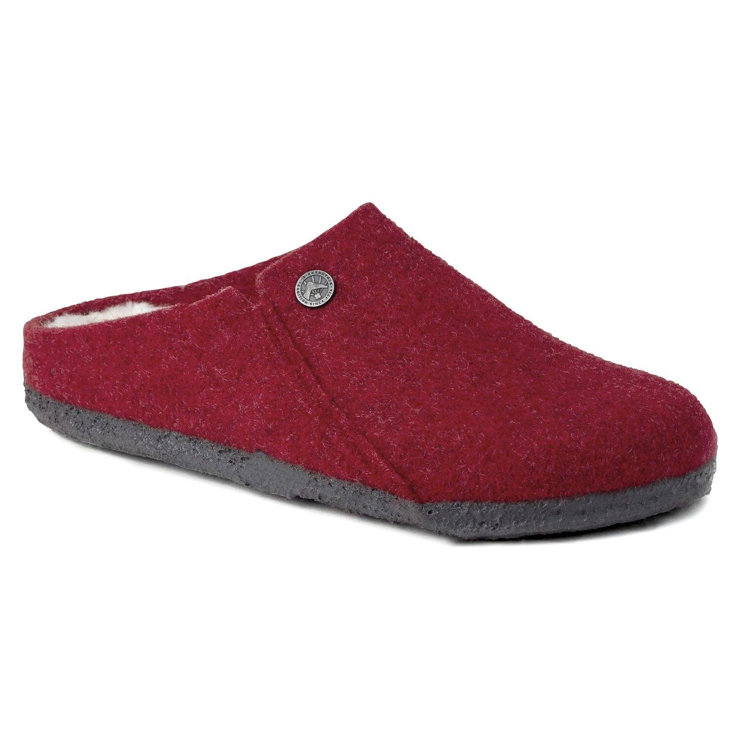 Birkenstock Zermatt Wool Felt Narrow 39.0 , Vermouth/Natural (Unisex)