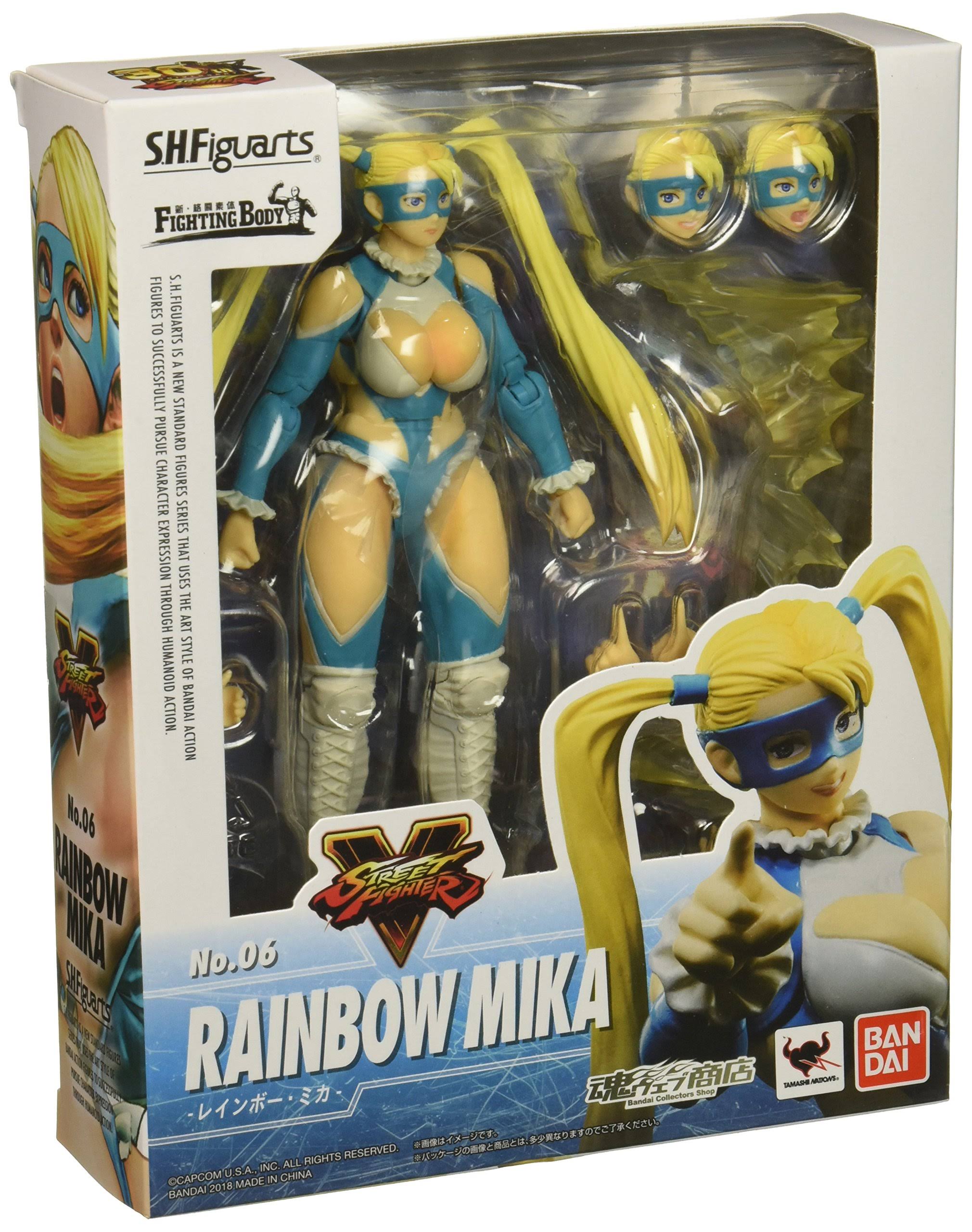 Street Fighter Rainbow Mika S.H.Figuarts Action Figure