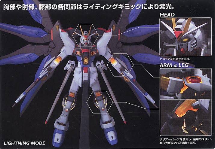 Gundam 1/60 Strike Freedom Gundam Lightning Edition Mobile Suit