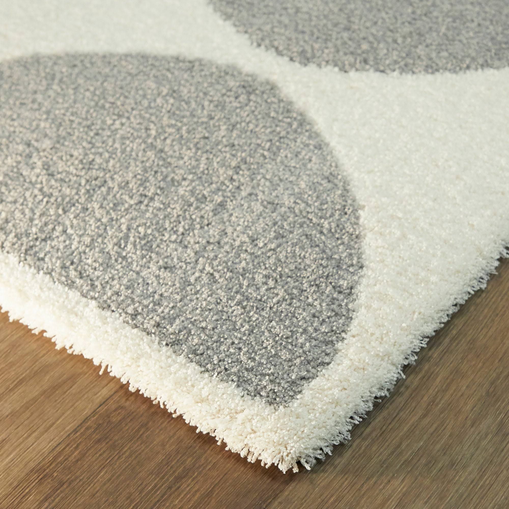 BALTA Bartholdi Grey 8 ft. x 10 ft. Modern Geometric Area Rug