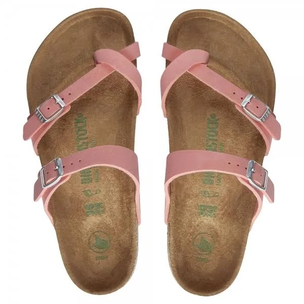 Birkenstock Mayari 1018162 Ladies Vegan Cross Strap Sandals Brus