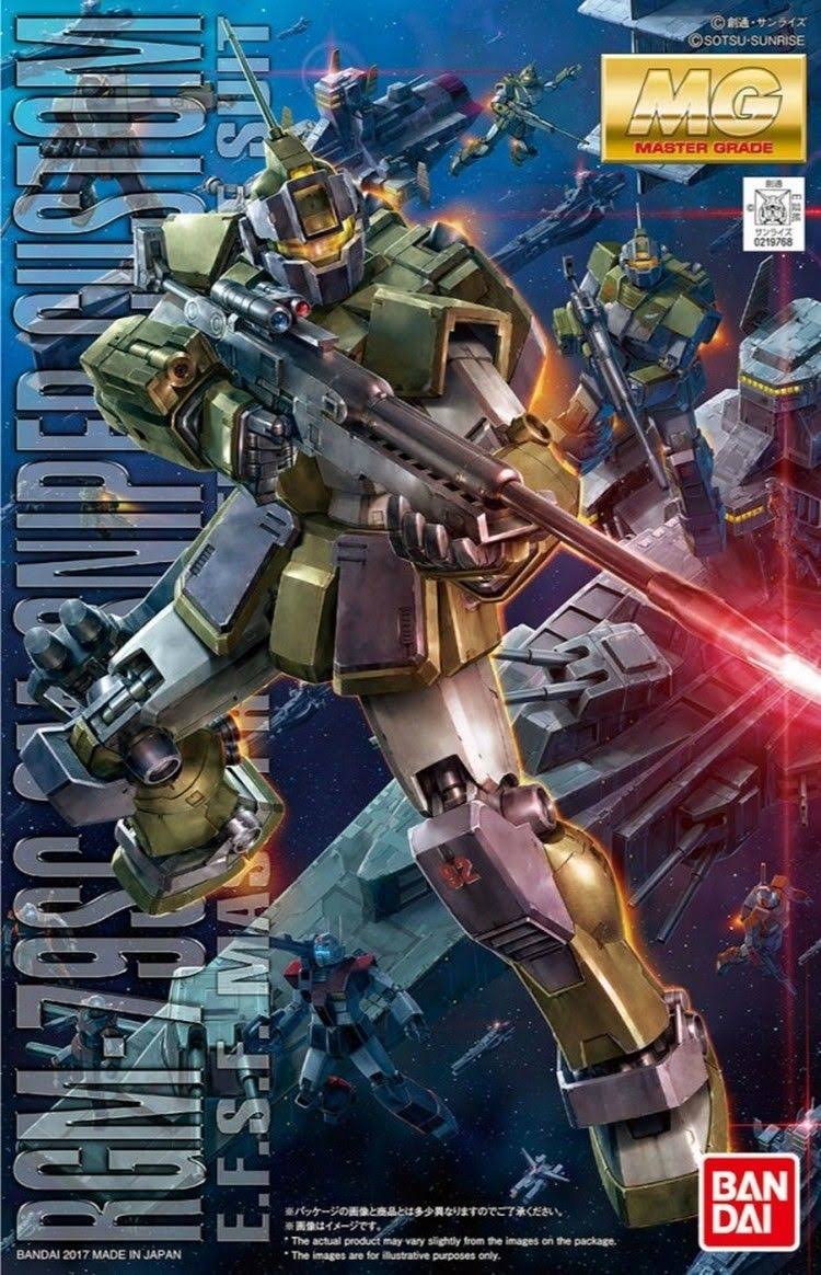 Gundam mg 1/100 GM Sniper (Custom) Model Kit
