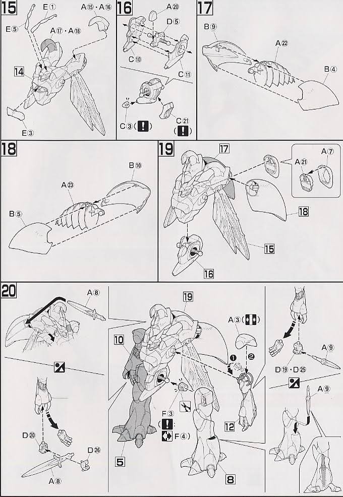 Aura Battler Dunbine HGAB 1/72 Tod Wryneck Exclusive Model Kit