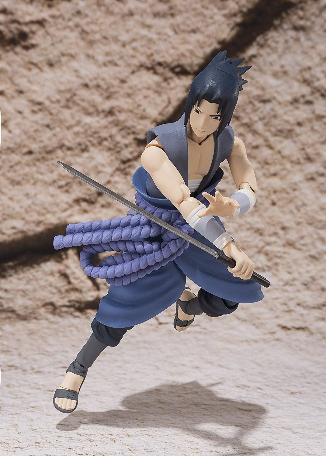 Naruto Shippuden Sasuke Uchiha Itachi Battle Sh Figuarts Action Figure