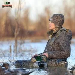 Banded Women's White River Wader Jacket Bottomland 2XL, Green