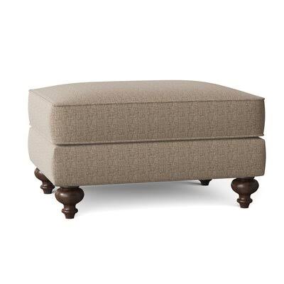 Birch Lane Durham 37x22 Rectangle Standard Ottoman Body Fabric: Zula Linen