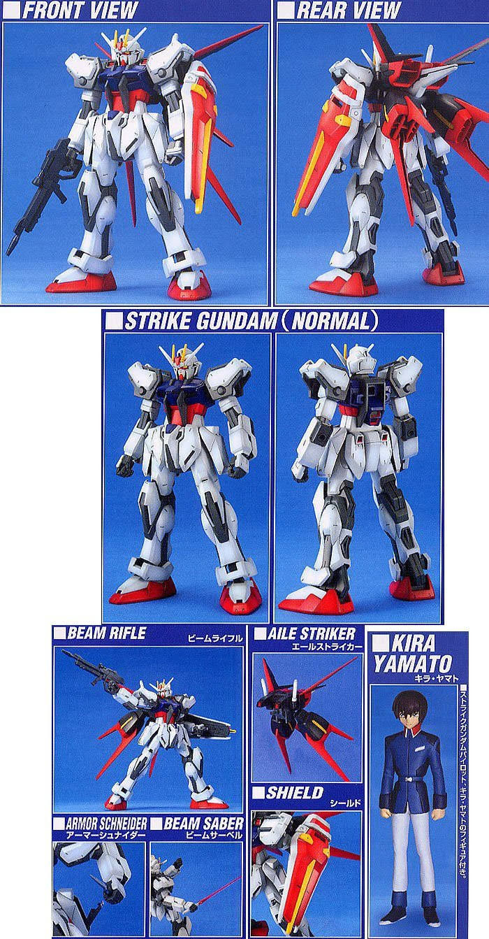 1/100 Scale Aile Strike Gundam