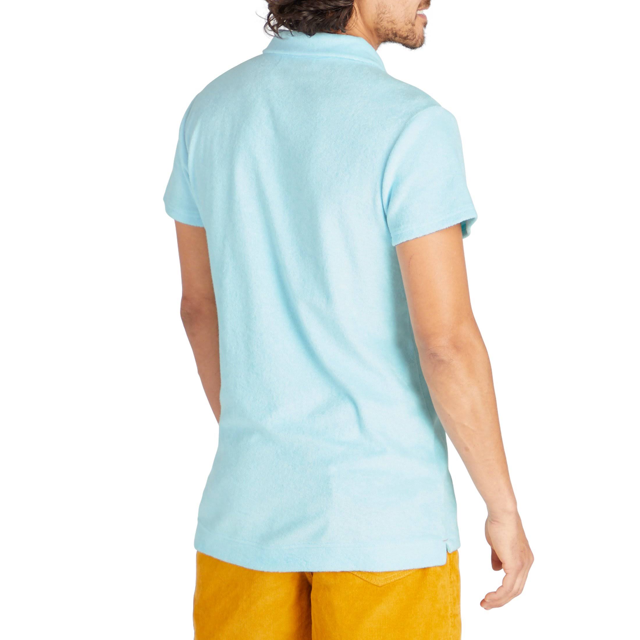 Men's Terry Polo - Light Blue | Birdwell Beach Britches S / Light Blue 007