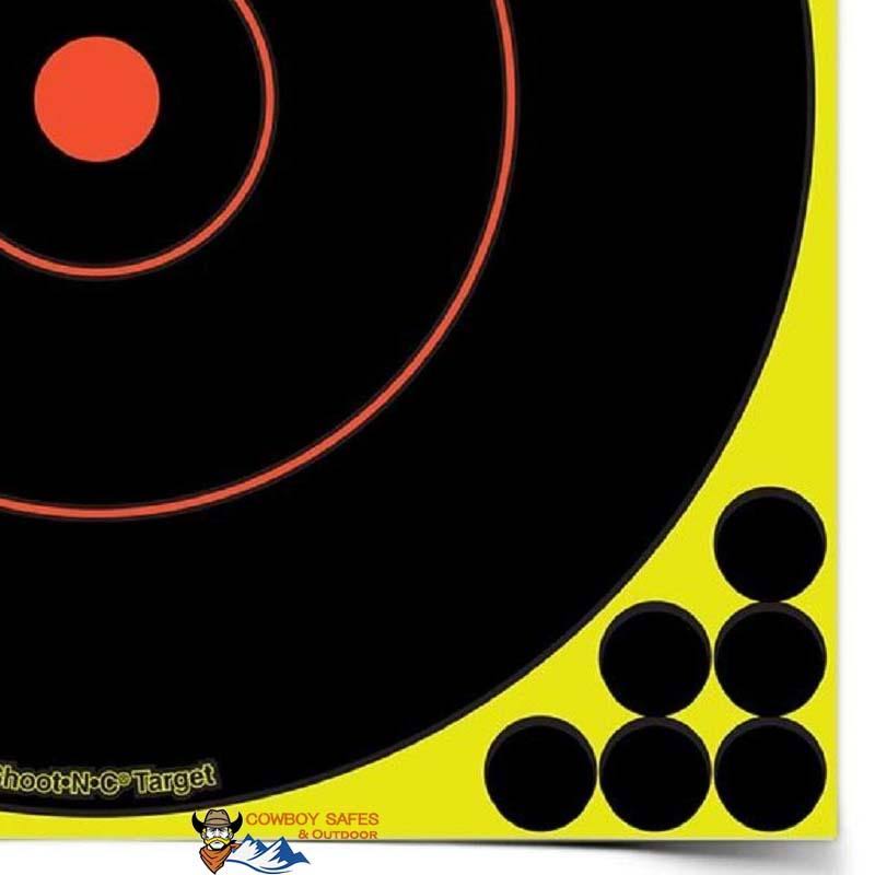 Birchwood Casey 34050 Shoot-N-C 12in Round Bullseye-50 Targets