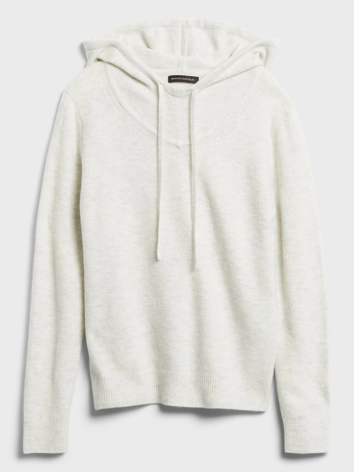 Banana Republic Women's Sweater Hoodie Light Gray Size Xs