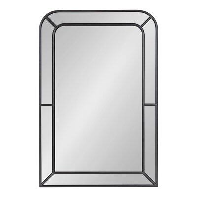 Kyleigh Accent Mirror Birch LANE? Finish: Black