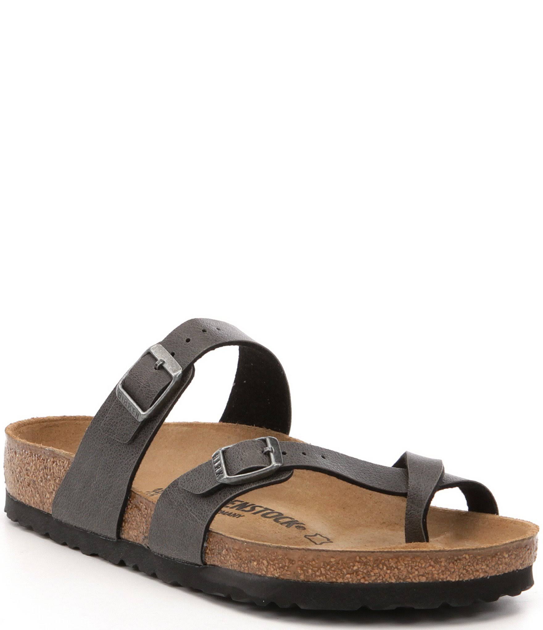 Birkenstock Women's Mayari Birko-Flor Pull Up Anthracite