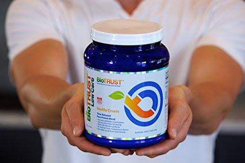 BioTRUST Low Carb Grass-Fed Protein Powder - Vanilla Cream
