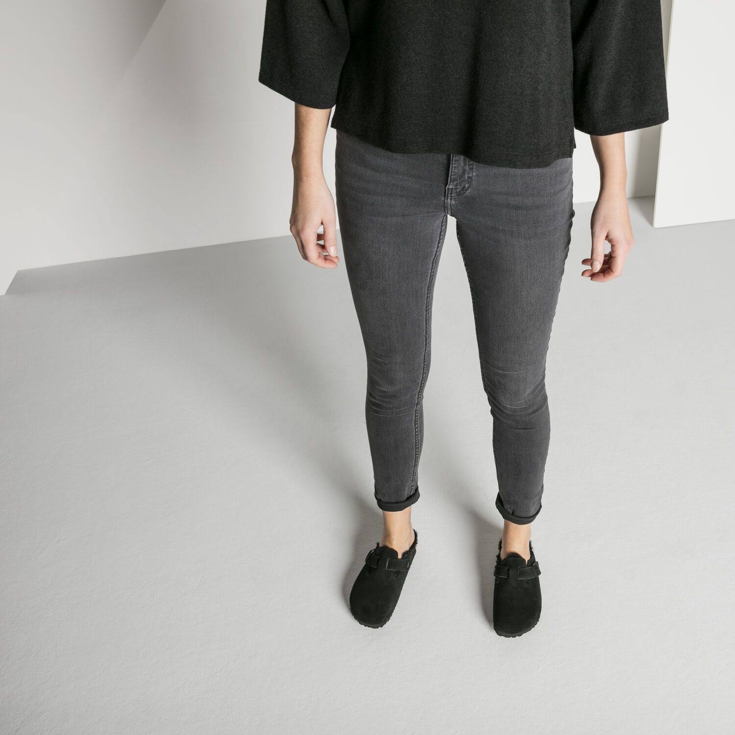 Birkenstock Boston Shearling Black 38