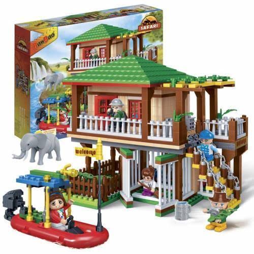 Banbao Safari Tour 442-Piece Building Set