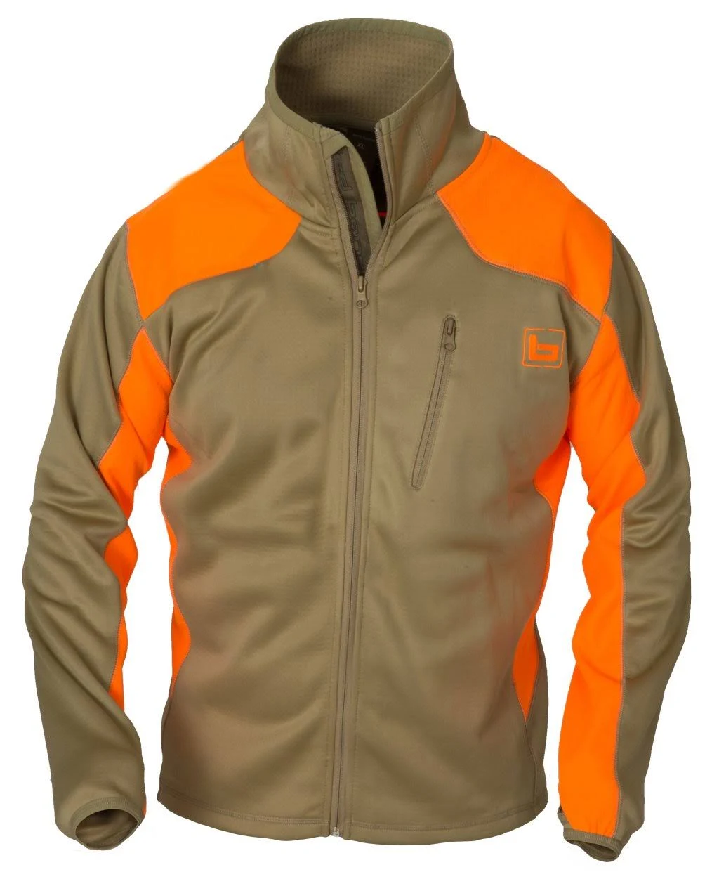 Banded Soft-Shell Upland Full Zip Jacket - Blaze