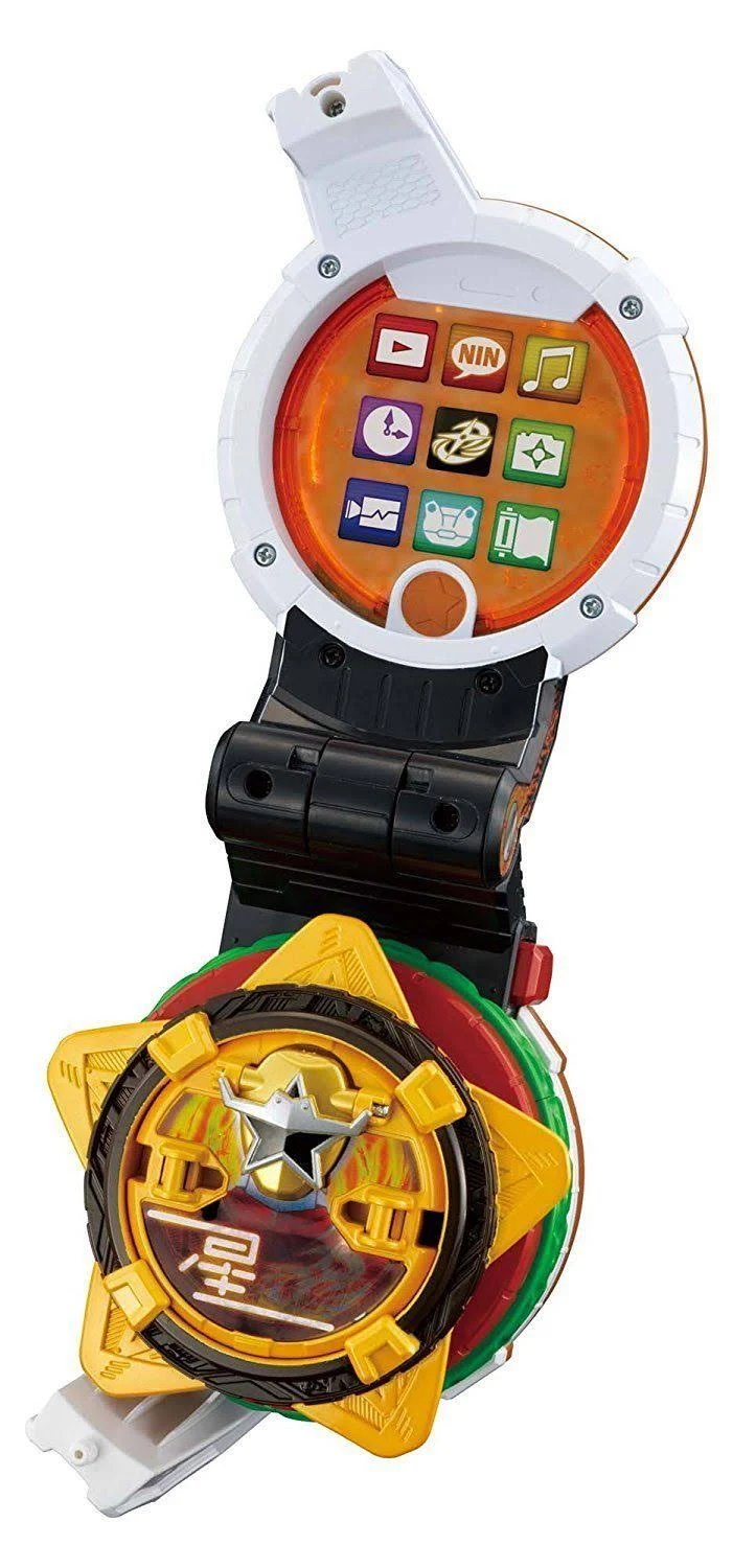 Bandai Shuriken Sentai Ninninger Henshin Device Ninja Star Burger