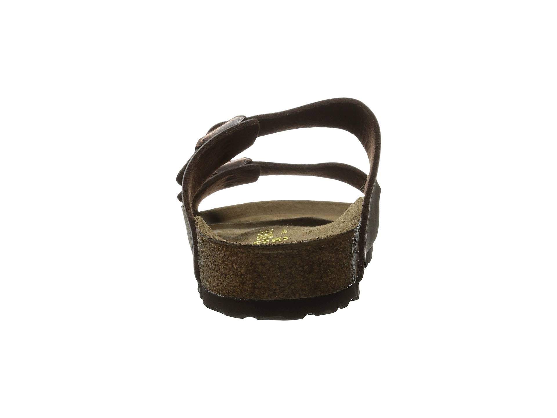 Birkenstock Men's Arizona Birkibuc Sandals, Size: 11.0, Brown