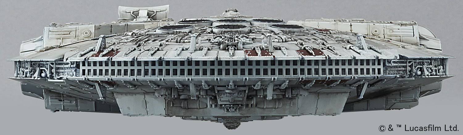 Star Wars 1/144 Scale Millennium Falcon Model Kit
