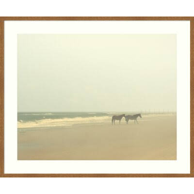 Fog by Robert Cadloff - Picture Frame Photograph Print on Paper Birch Lane Format: Natural Framed , Size: 21x22 H x 25x22 W x 1.