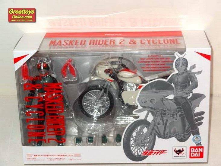 Masked (Kamen) Rider: Masked Rider 2 & Cyclone S.H.Figuarts