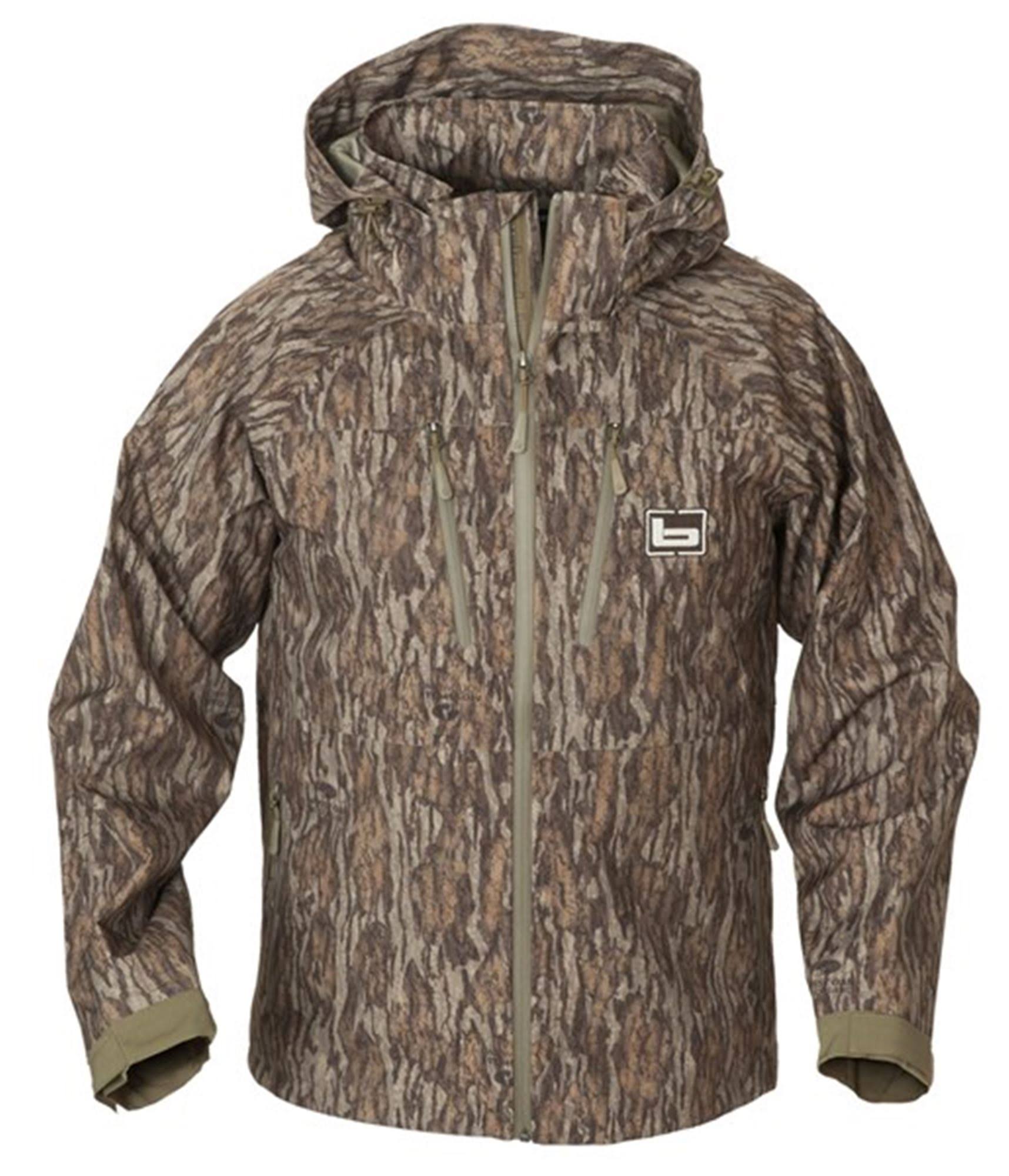 Banded Feather Stretch Shell Jacket