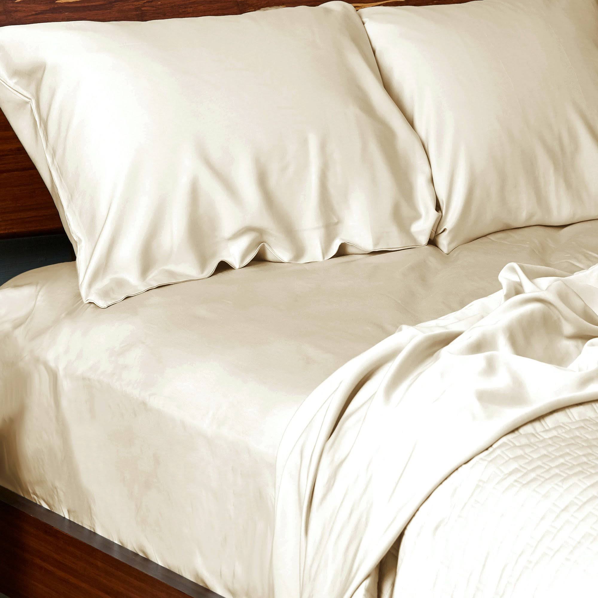 BedVoyage Rayon from Bamboo Ivory Sheet Set - Full