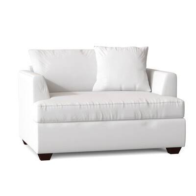 Karley 39x22 Armchair Birch Lane Body Fabric: Spinnsol Optic White