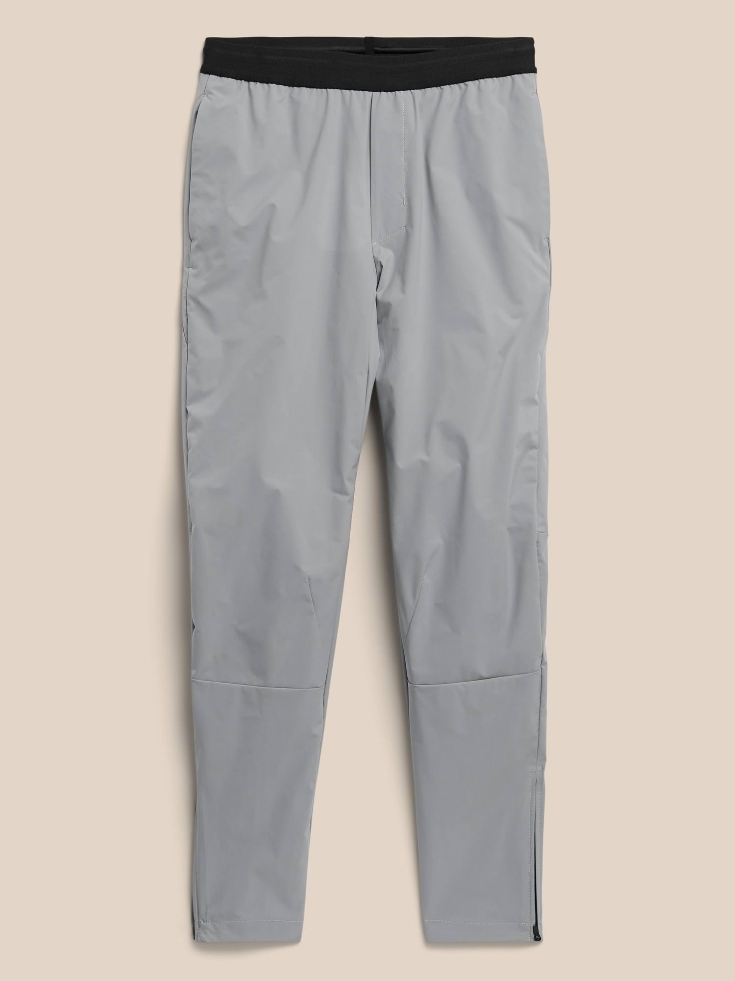 Banana Republic Men's BR Sport Motion Tech Jogger Gray Tall Size L