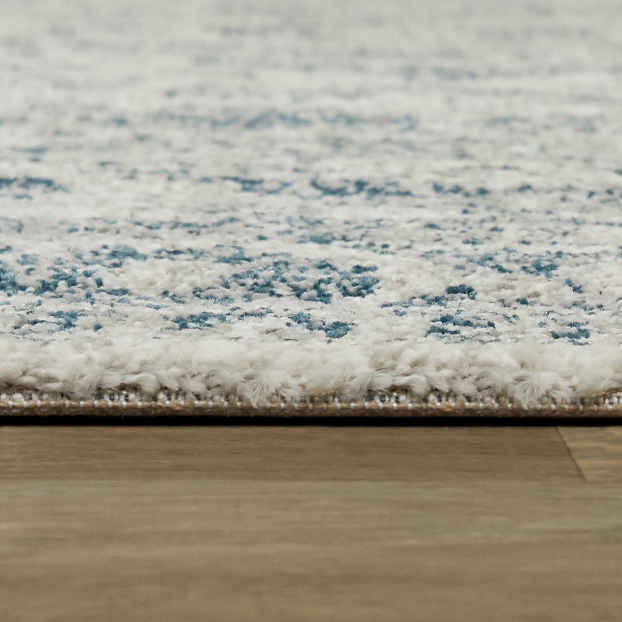 BALTA Pascale Grey 5 ft. x 7 ft. Distressed Oriental Area Rug
