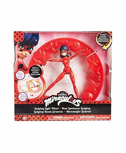 Miraculous Deluxe Feature Figure, Ladybug Light Wheel