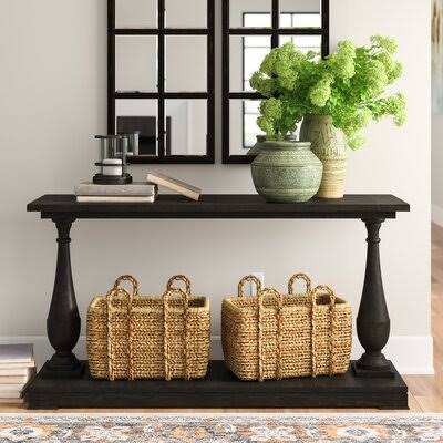 Shameka 54x22 Console Table Color: Coffee Bean