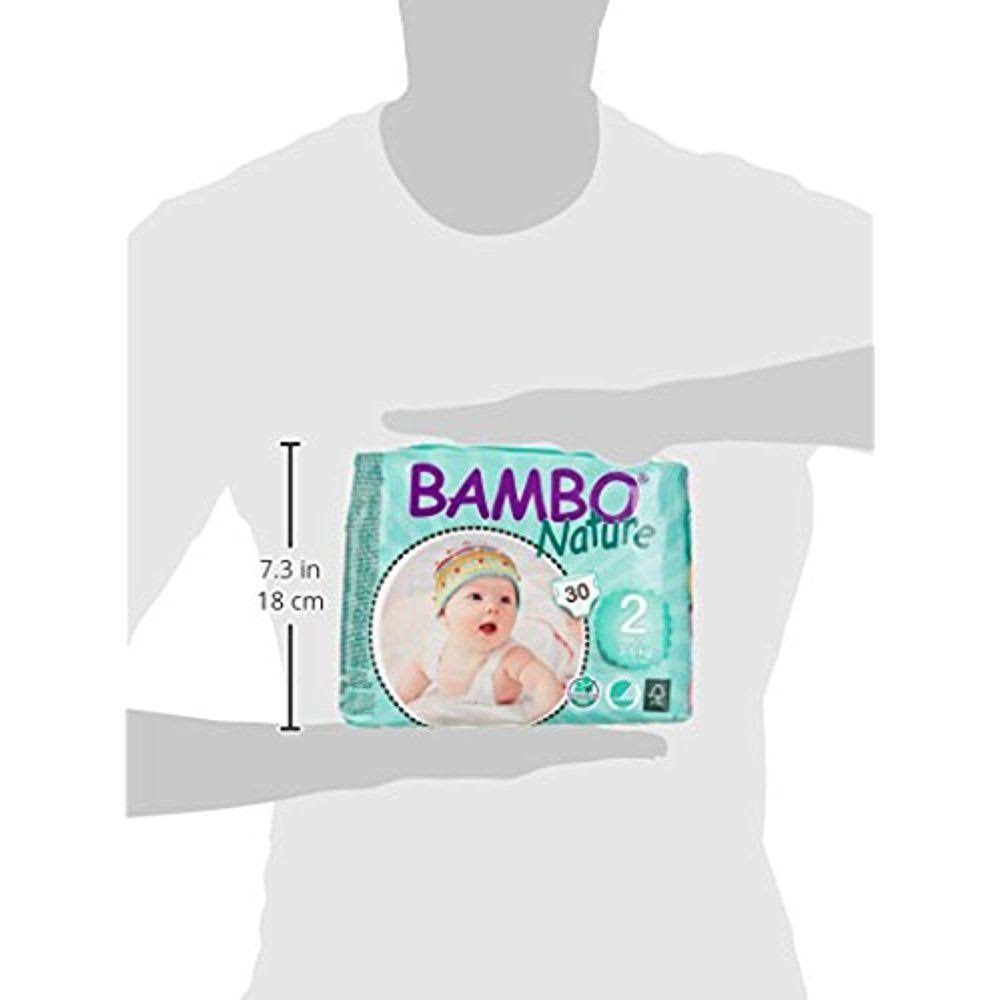 Bambo Nature Baby Classic Diapers, Size 2 - 6 pack, 30 count each