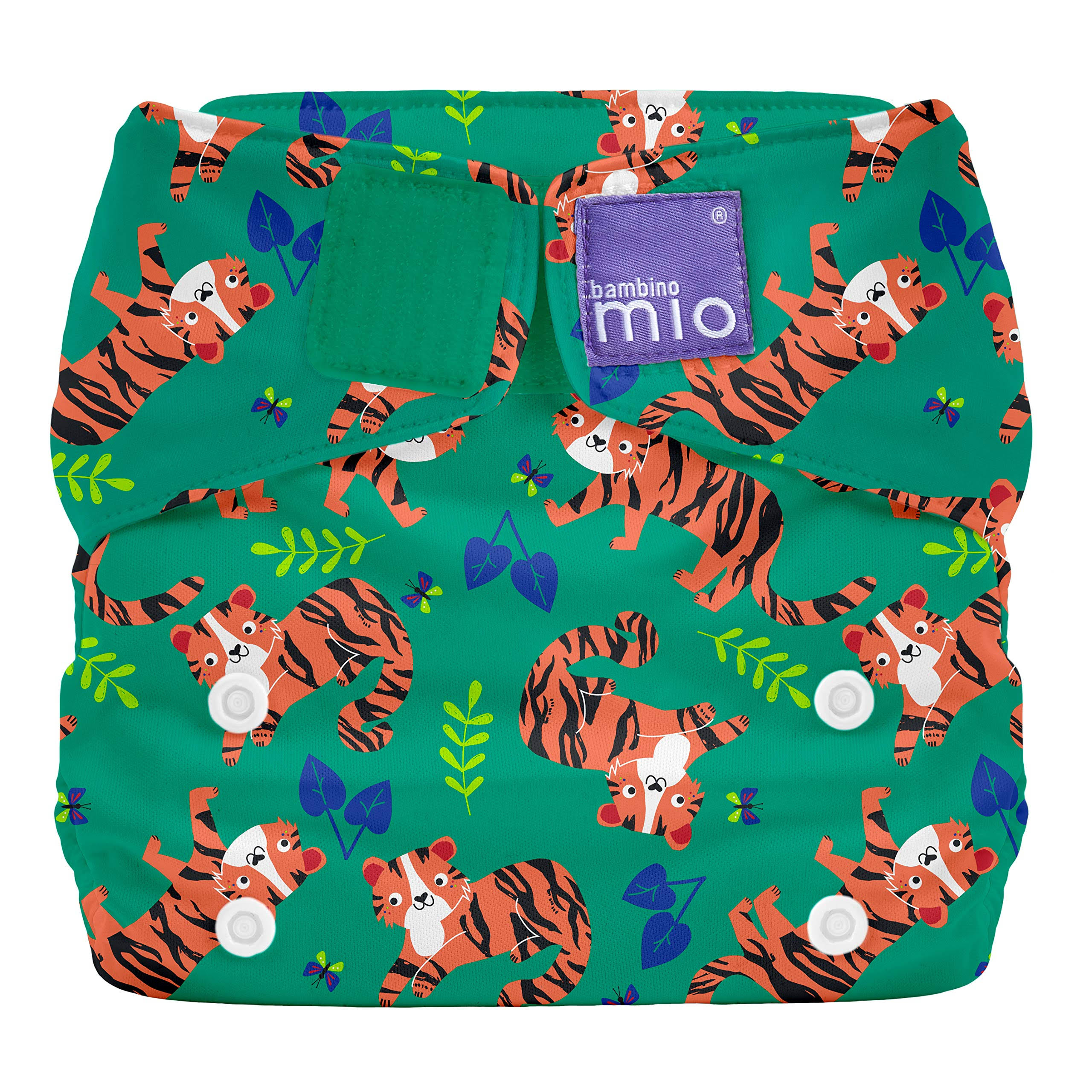 Bambino Mio, Miosolo All-in-One Cloth Diaper, Tiger Tango