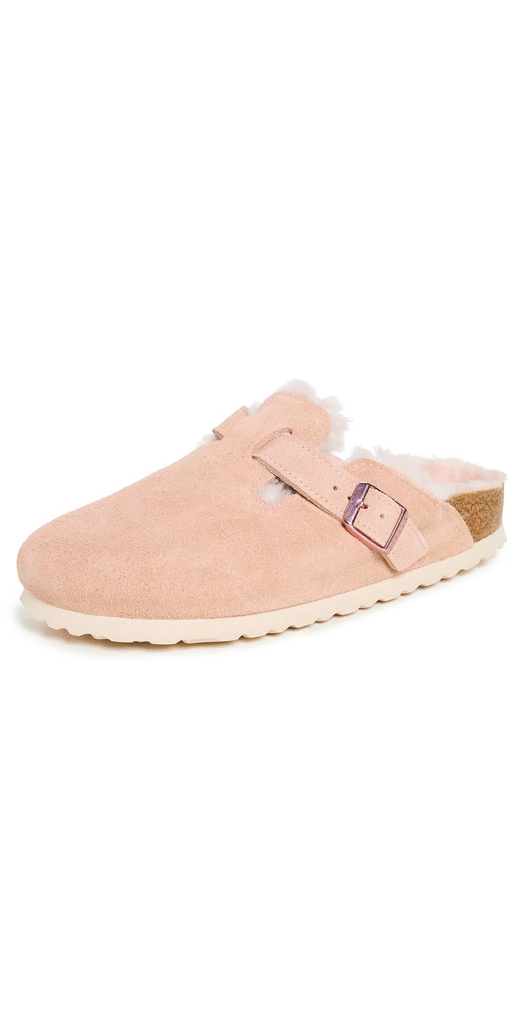 Birkenstock Women's Boston Shearling Rose