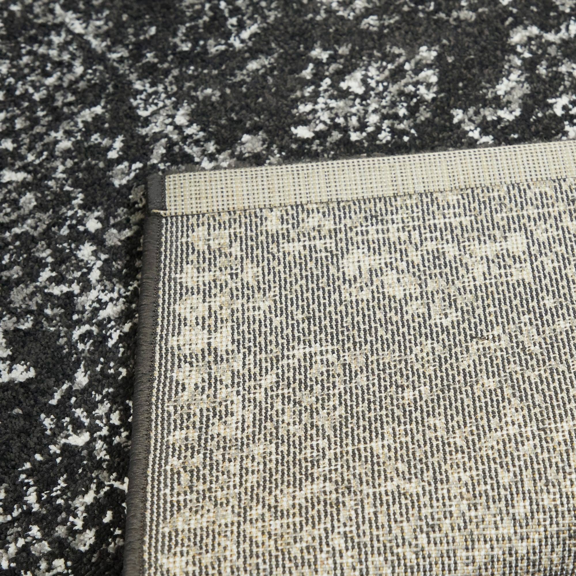 BALTA Finn Blue 5 ft. x 7 ft. Overdyed Persian Area Rug