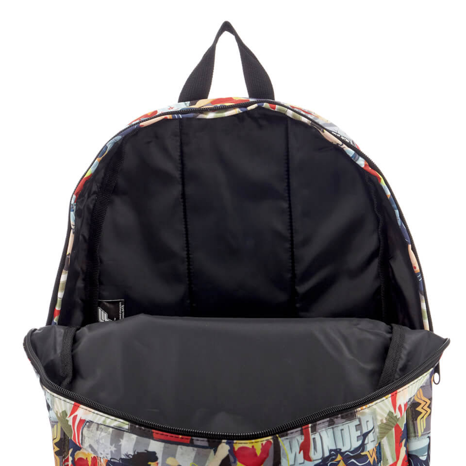 DC Comics Wonder Woman All Over Print Backpack