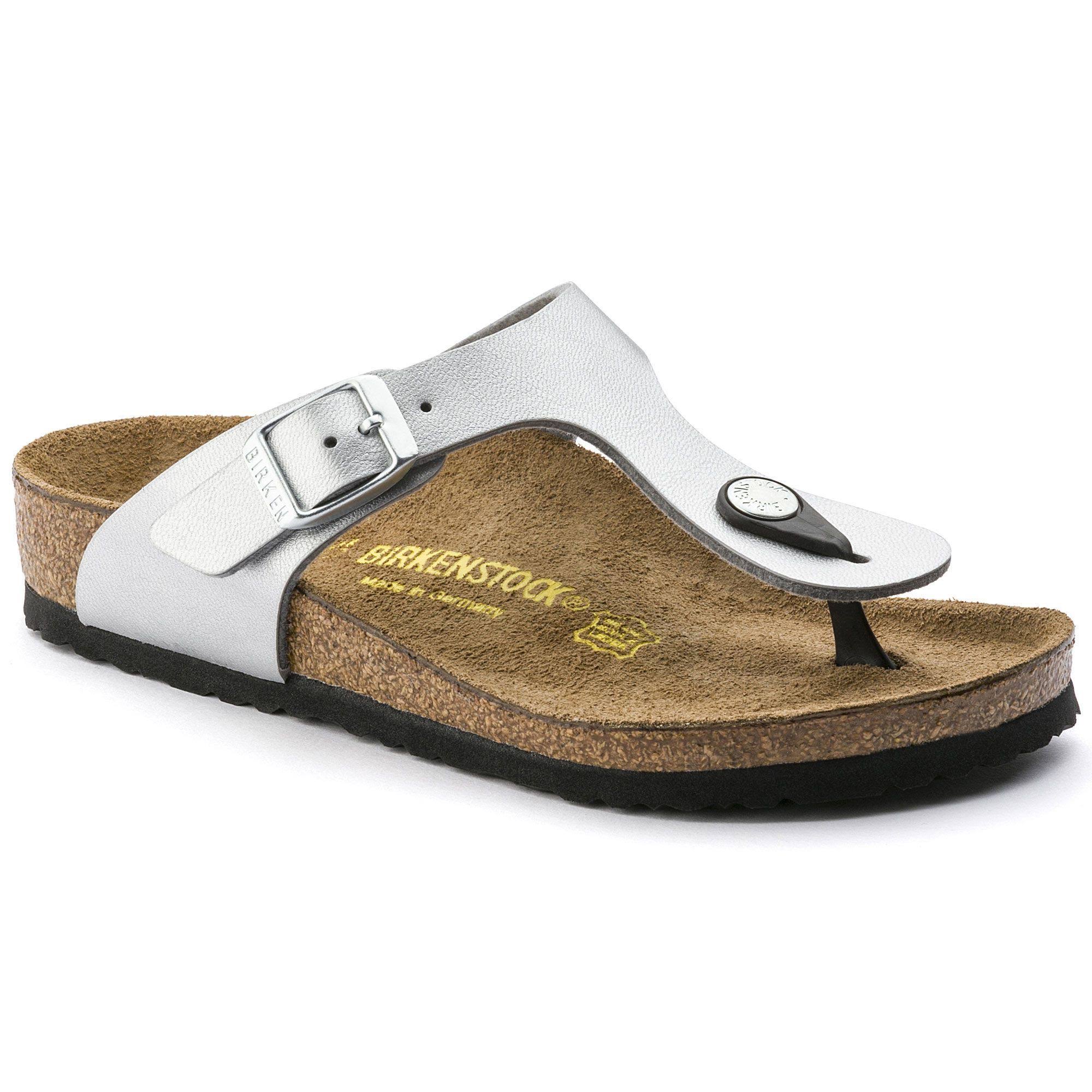 Birkenstock Kids Gizeh Sandal - Silver