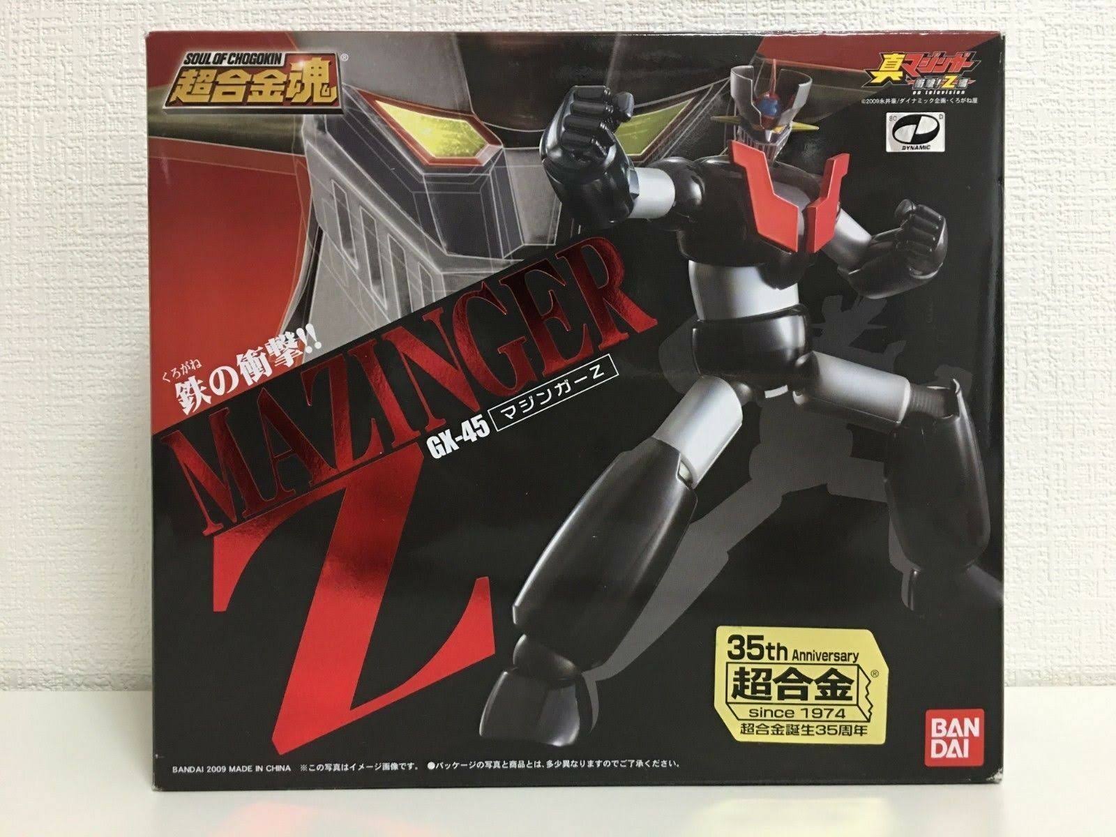 Gx-45 Mazinger Z Soul of Chogokin Metal Figure Bandai