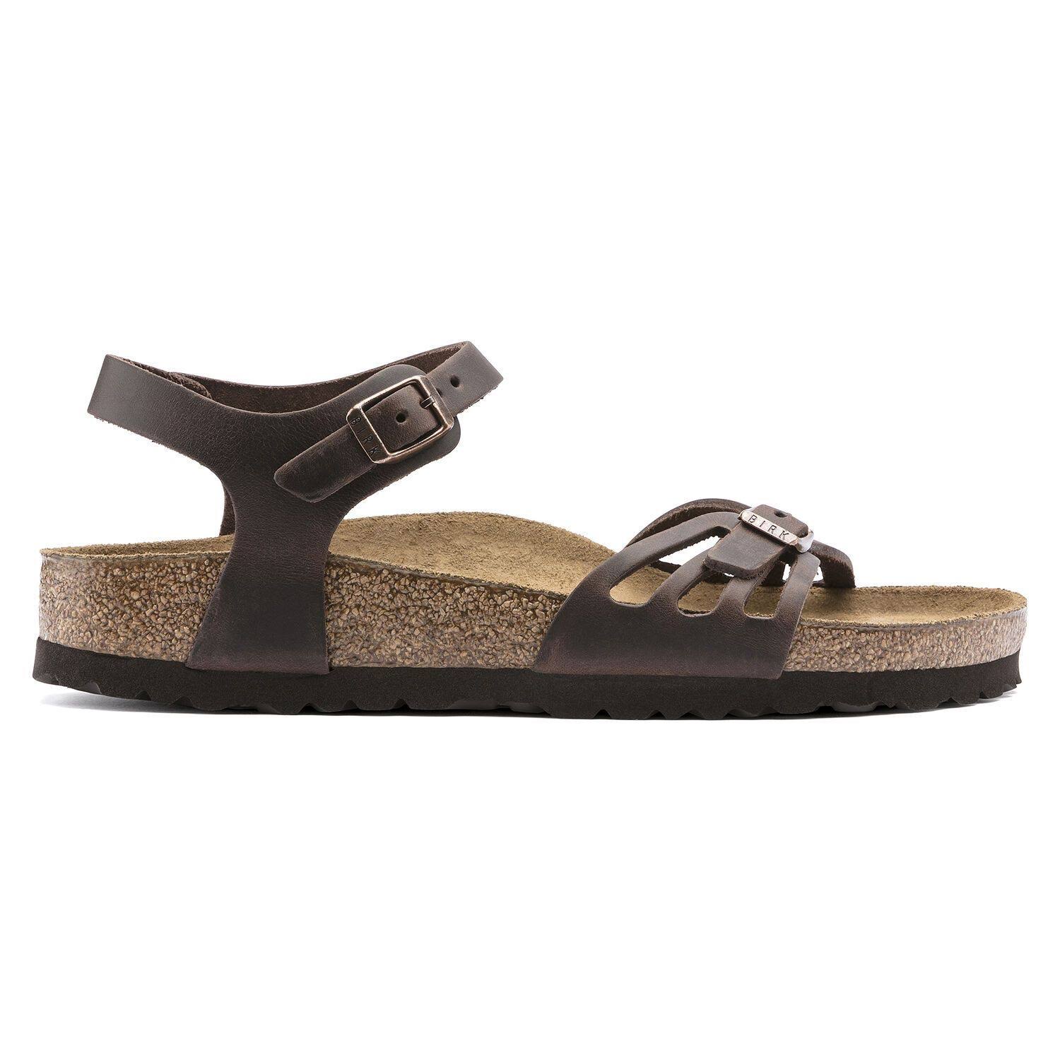 Birkenstock Bali Oiled Leather Habana 37