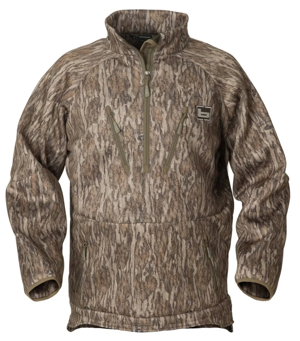 Banded Heavy Tec Fleece 1/2 Zip Natural Gear / 3XL