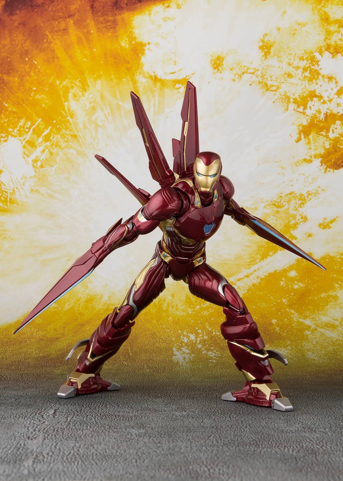 S.H.Figuarts Avengers: Infinity War Iron Man Mk-50 Nano-Weapon Set