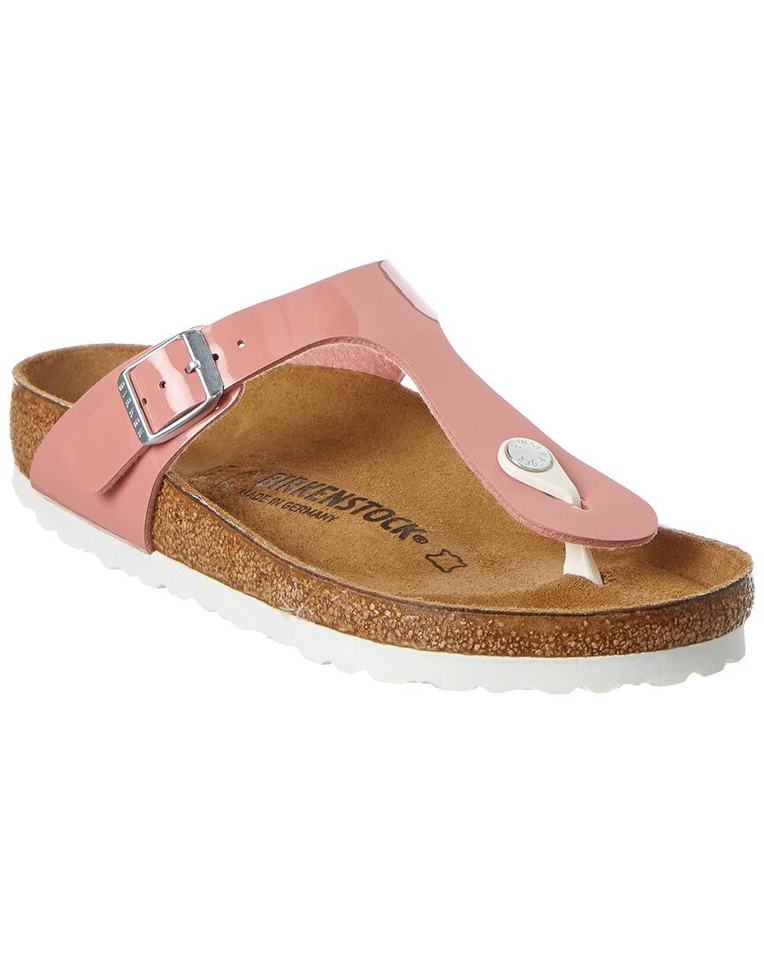 Birkenstock Women's Gizeh Patent Birko-Flor Sandal