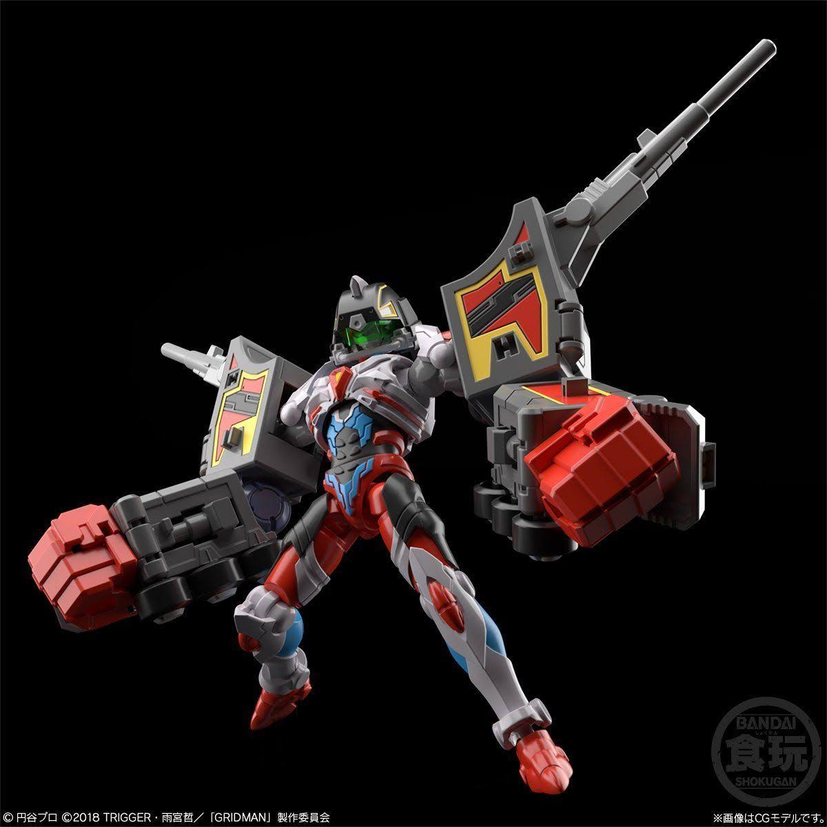 Bandai Shokugan Super Mini Pla SSSS.Gridman Model Kit