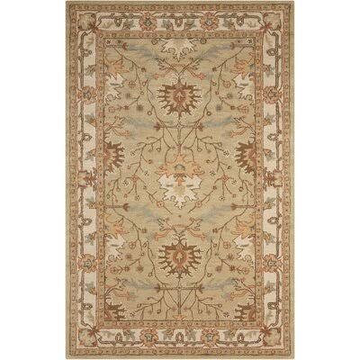 Constance Oriental Handwoven Wool Sage/Ivory Area Rug Birch Lane Rug Size: Rectangle 2&6x22 x 4&
