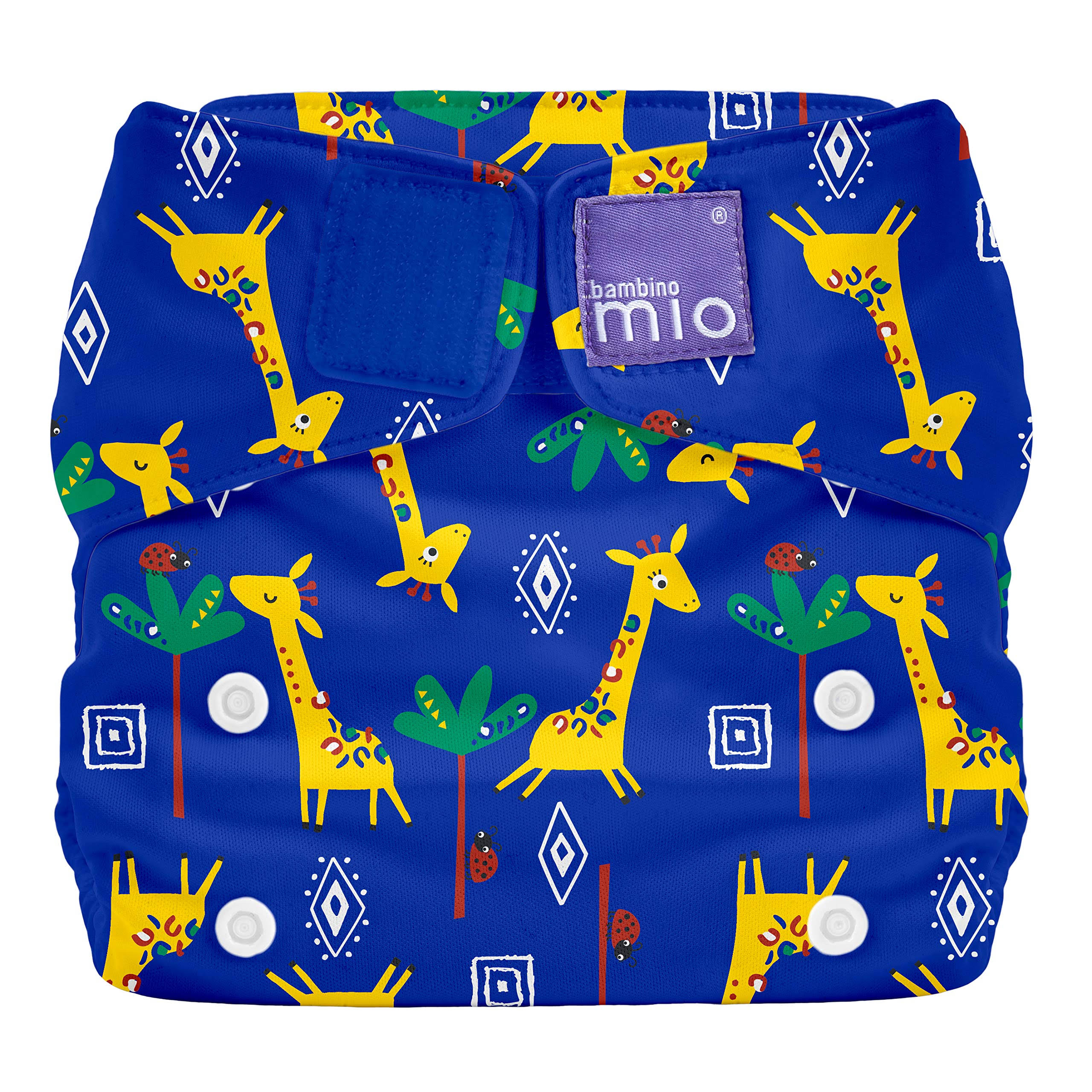 Bambino Mio, miosolo All-in-One Cloth Diaper, Giraffee Jamboree