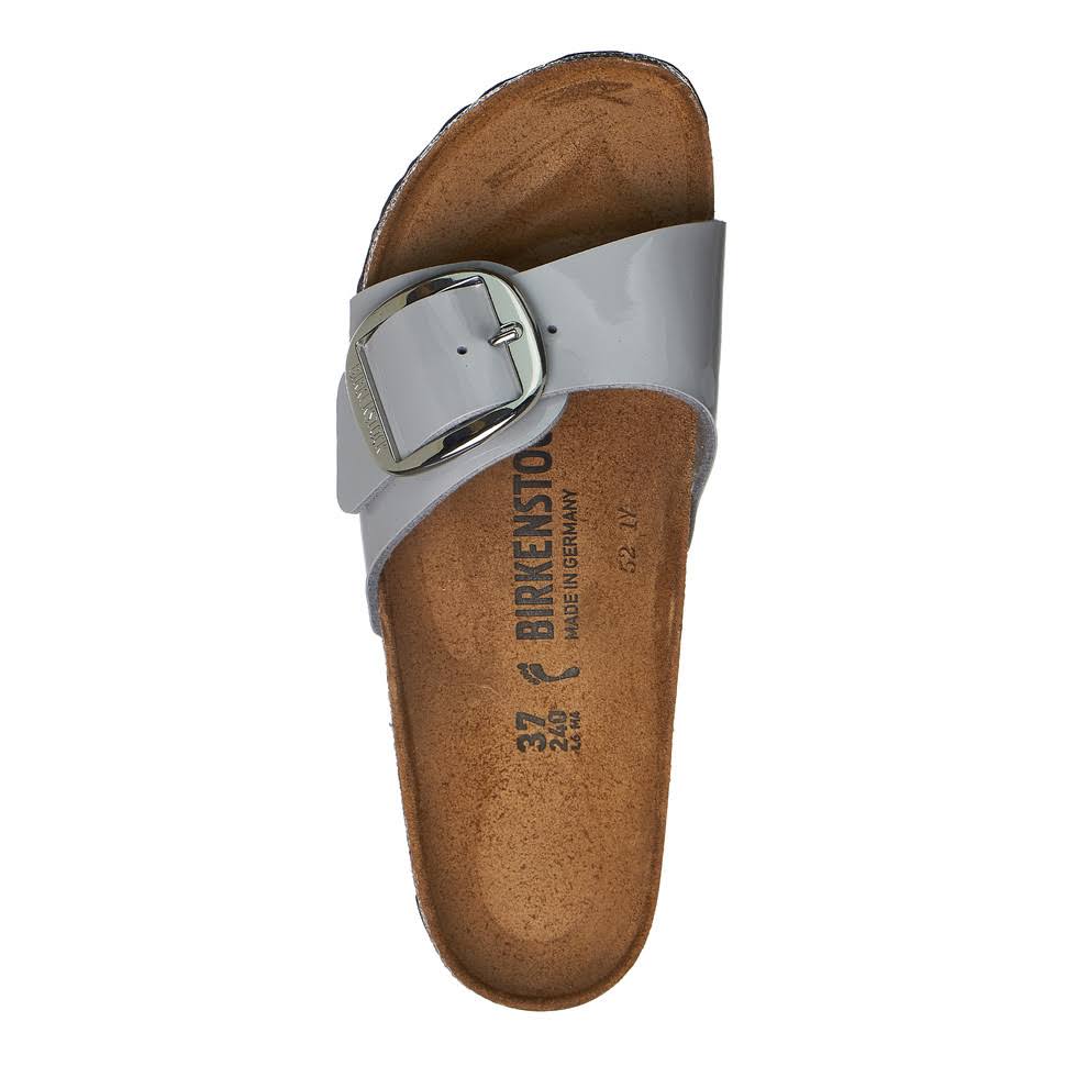 Birkenstock W Madrid Big Buckle - Patent Alloy - US 9 - Women