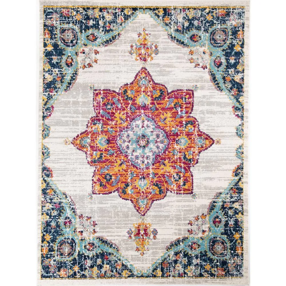 Everhart Oriental Gray/Blue/Red Area Rug Balta Rugs Rug Size: Rectangle 5&3x22 x 7&